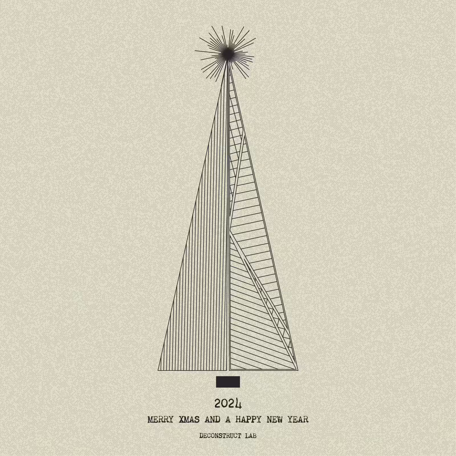 Have Yourself a Merry Little Geometric Tree #244