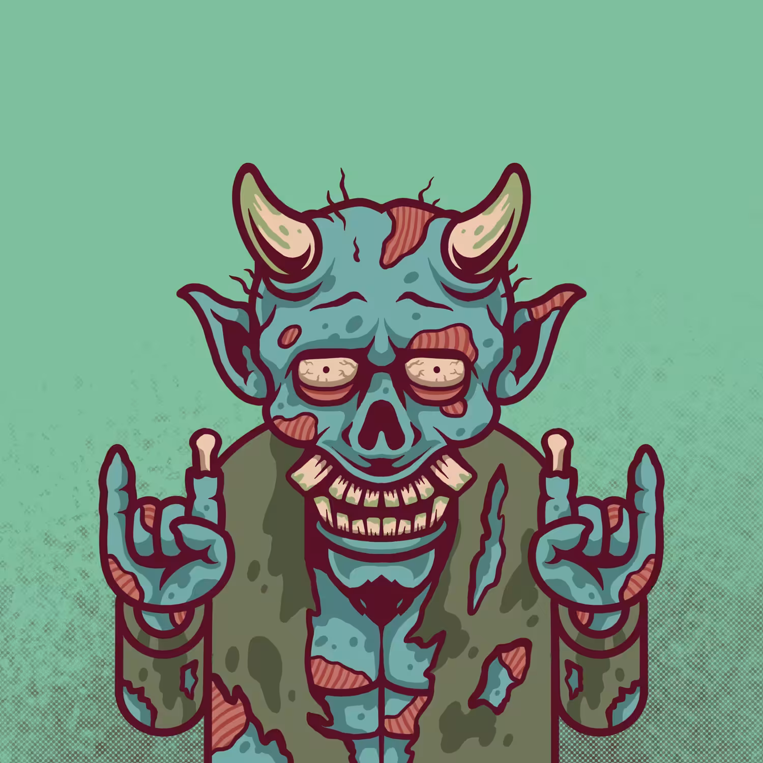 Ava Demon Zombie