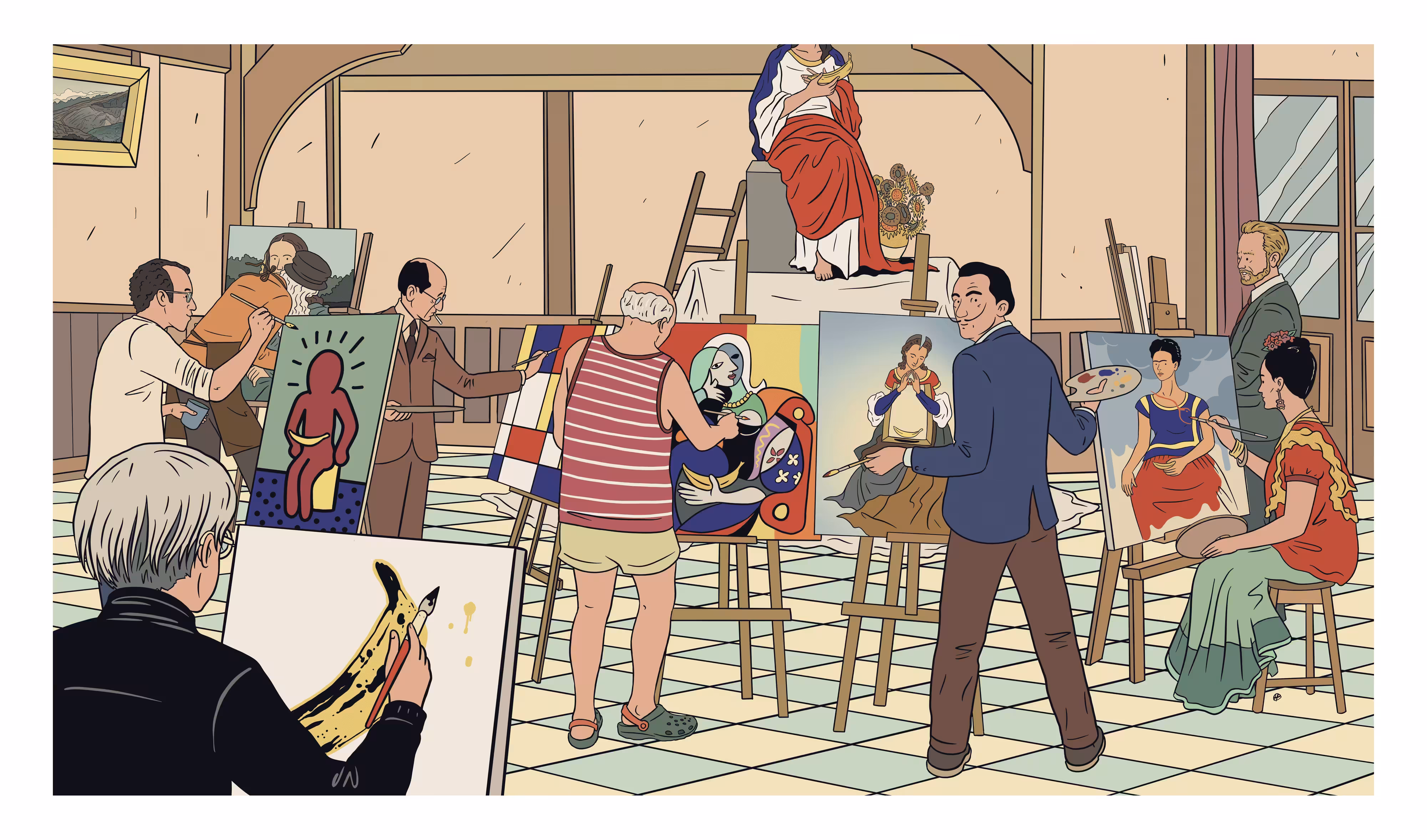 fine art class