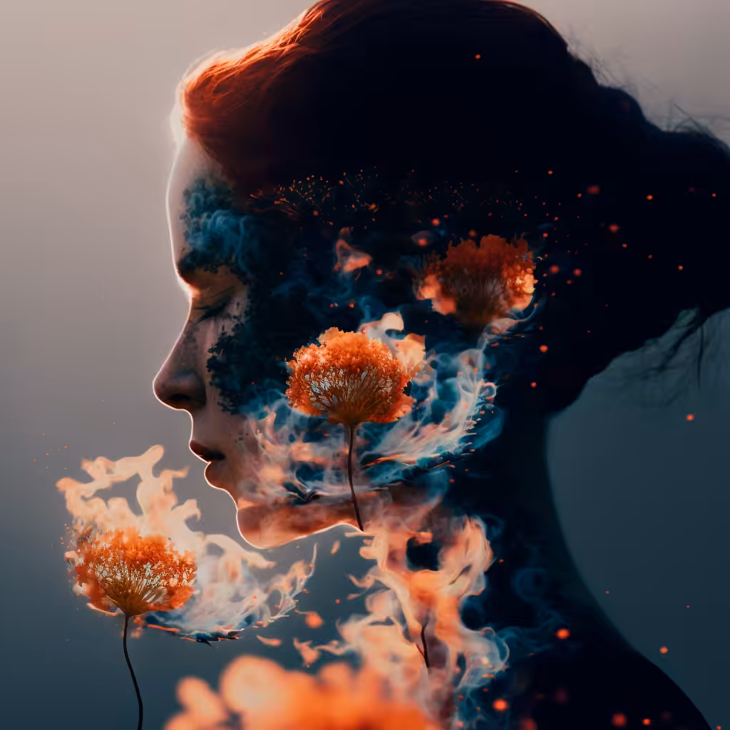 Burning with love