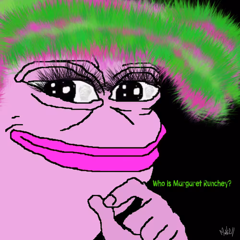 Who is Margaret Runchey? Rare Pepe