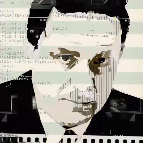 THE GENERATIVE PORTRAIT COLLECTION OF ROBERT MALLARY: Generative Portrait of Robert Mallary #250