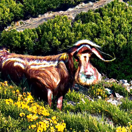 Spring Mountain Goat