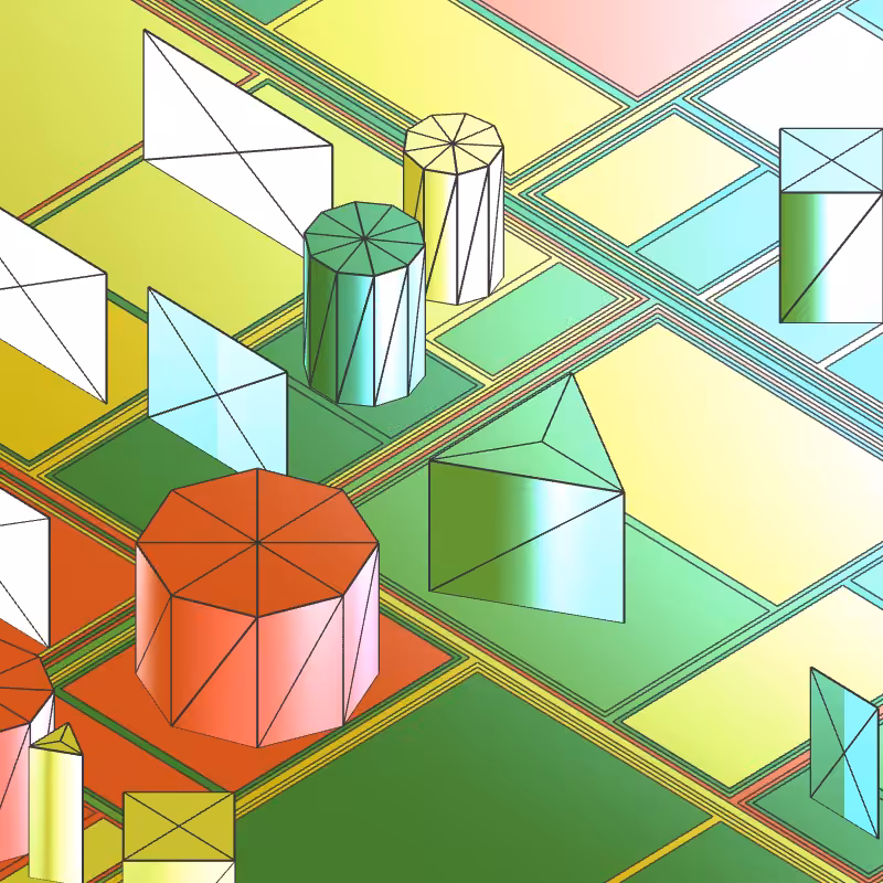 Geometric city #219