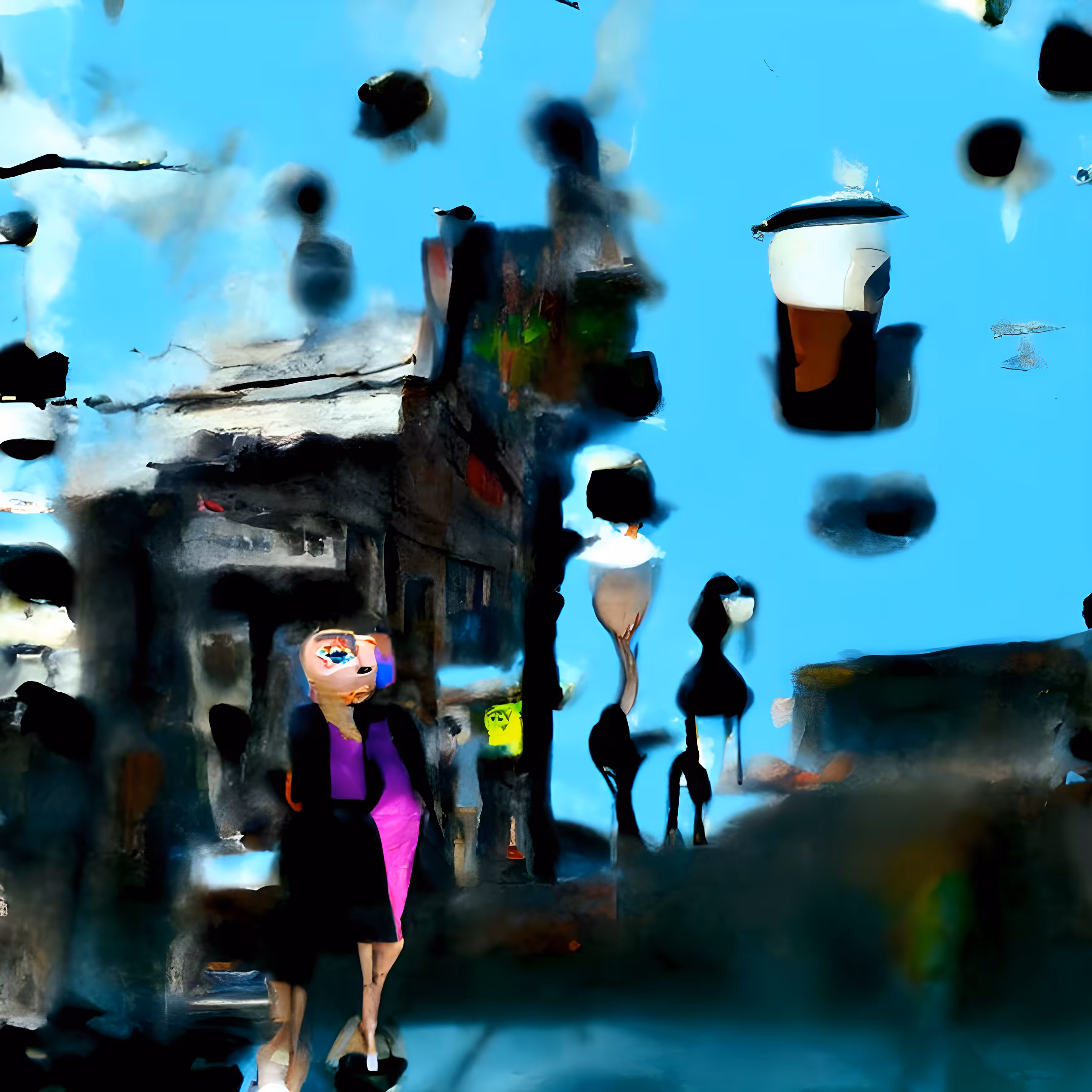Local Coffee Shop of Urban Dreams