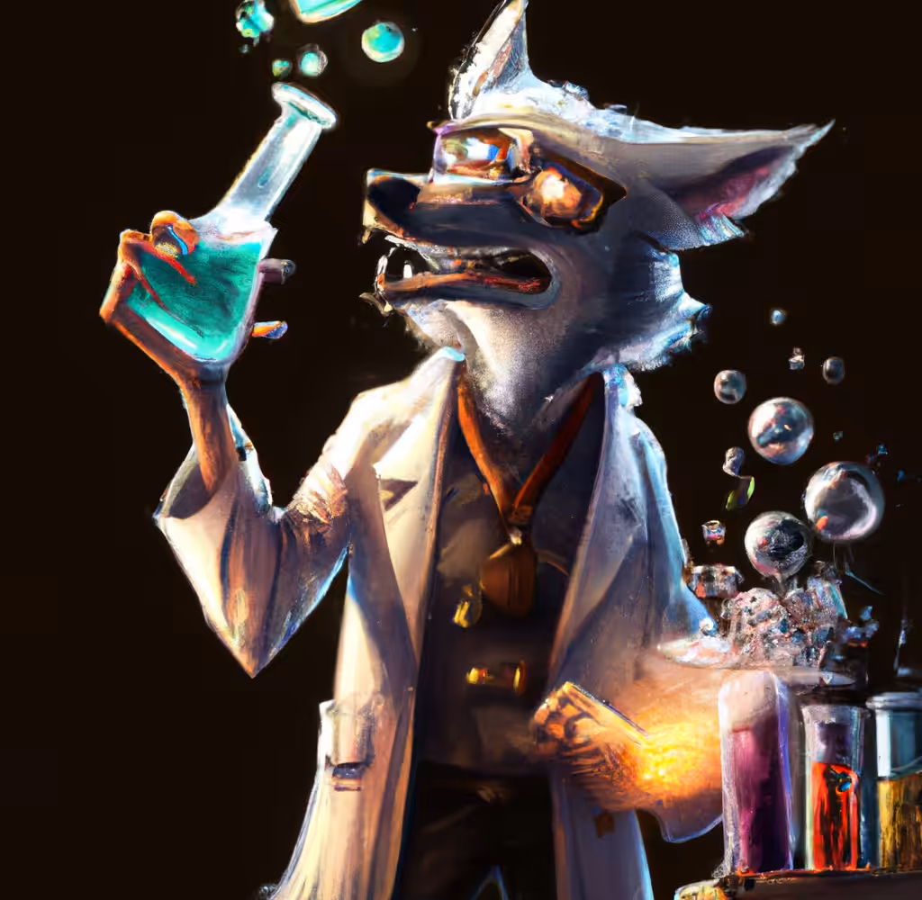 Bria Mad Scientist Wolf #28
