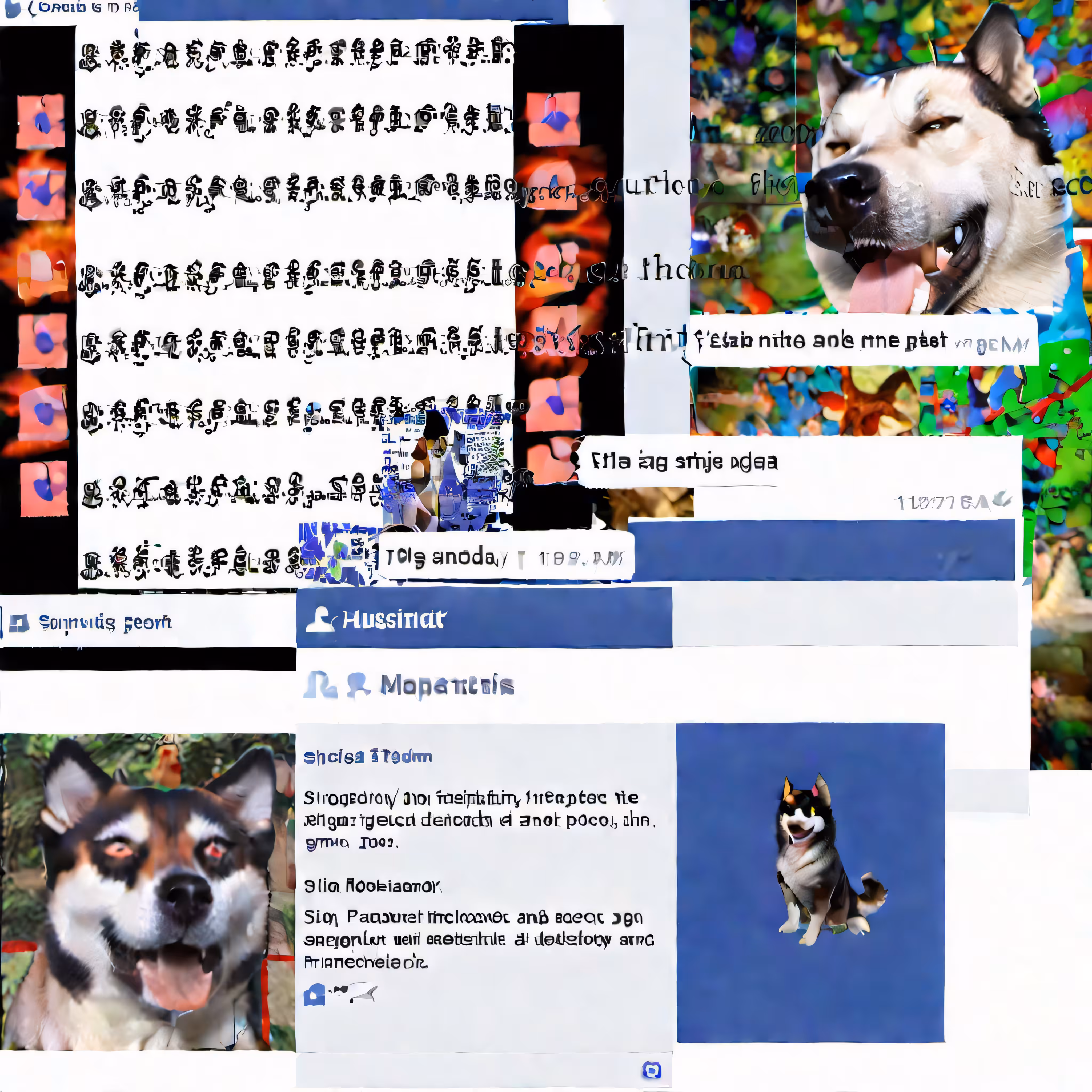 My friendship with shiba dog