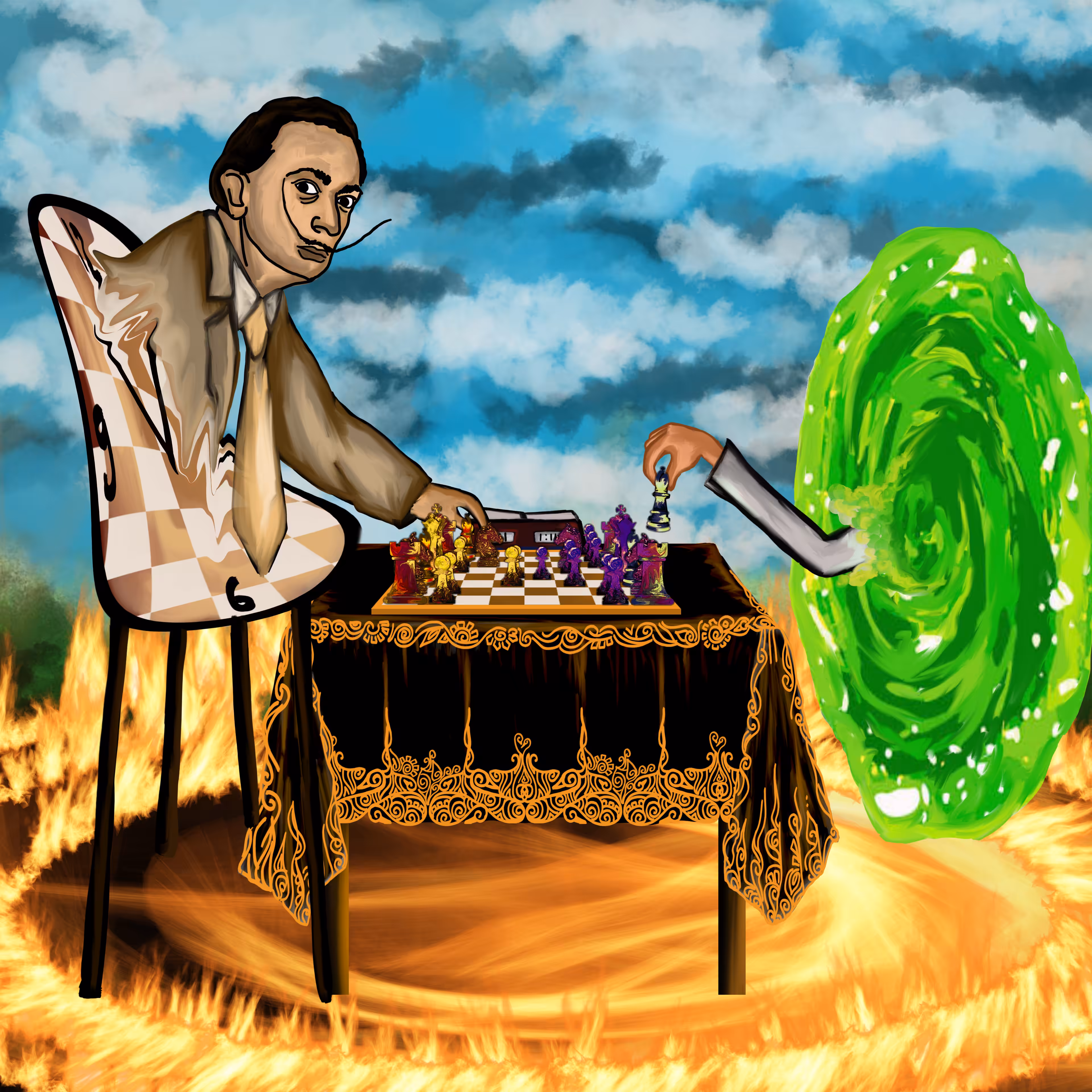 Chess Players: Chess Match #044