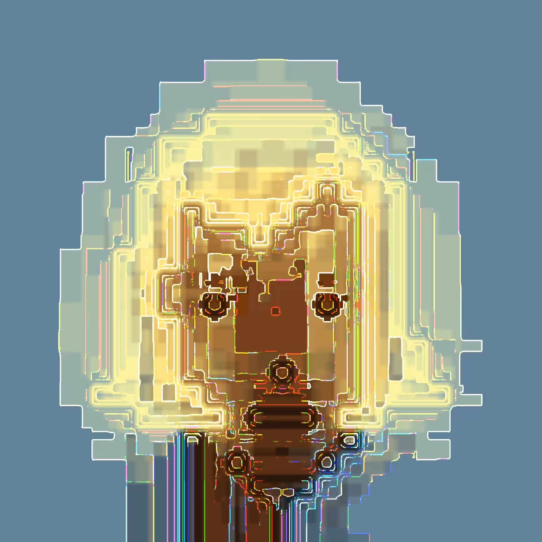 Pixel Neon Punk #003