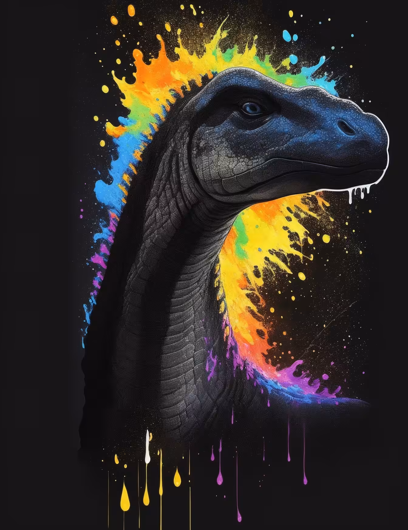 Apatosaurus Splash 