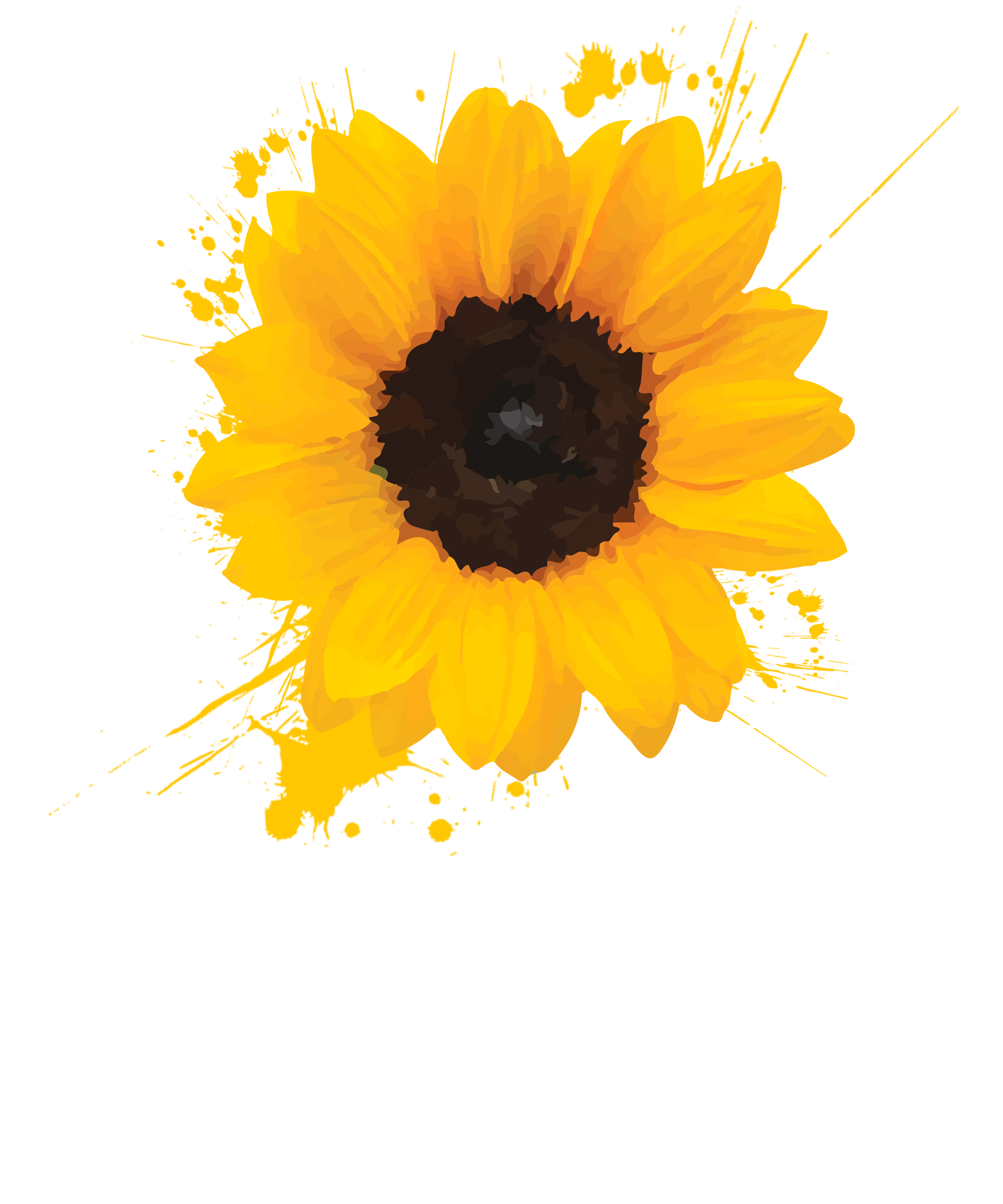 Sunflower splash