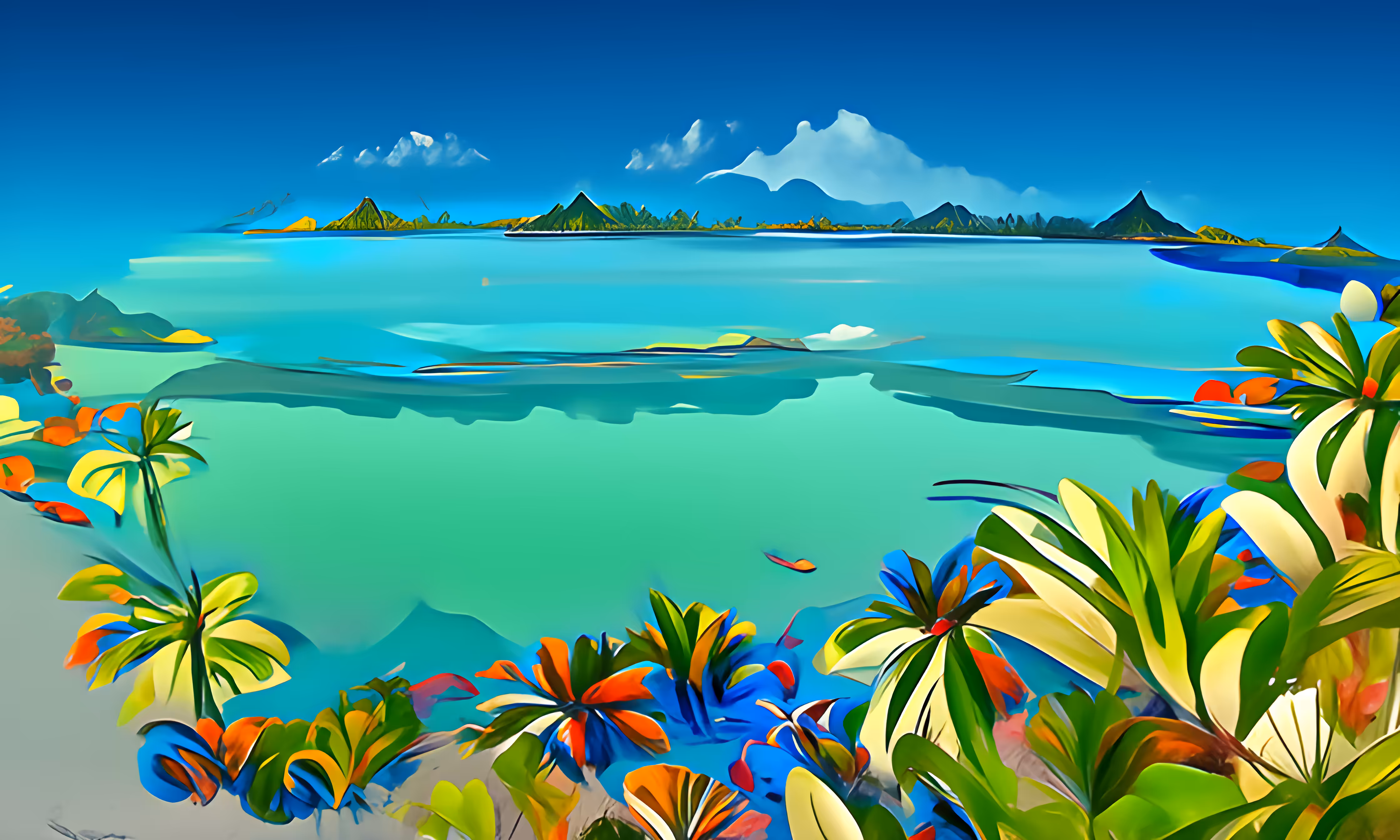 Beautiful polynesia