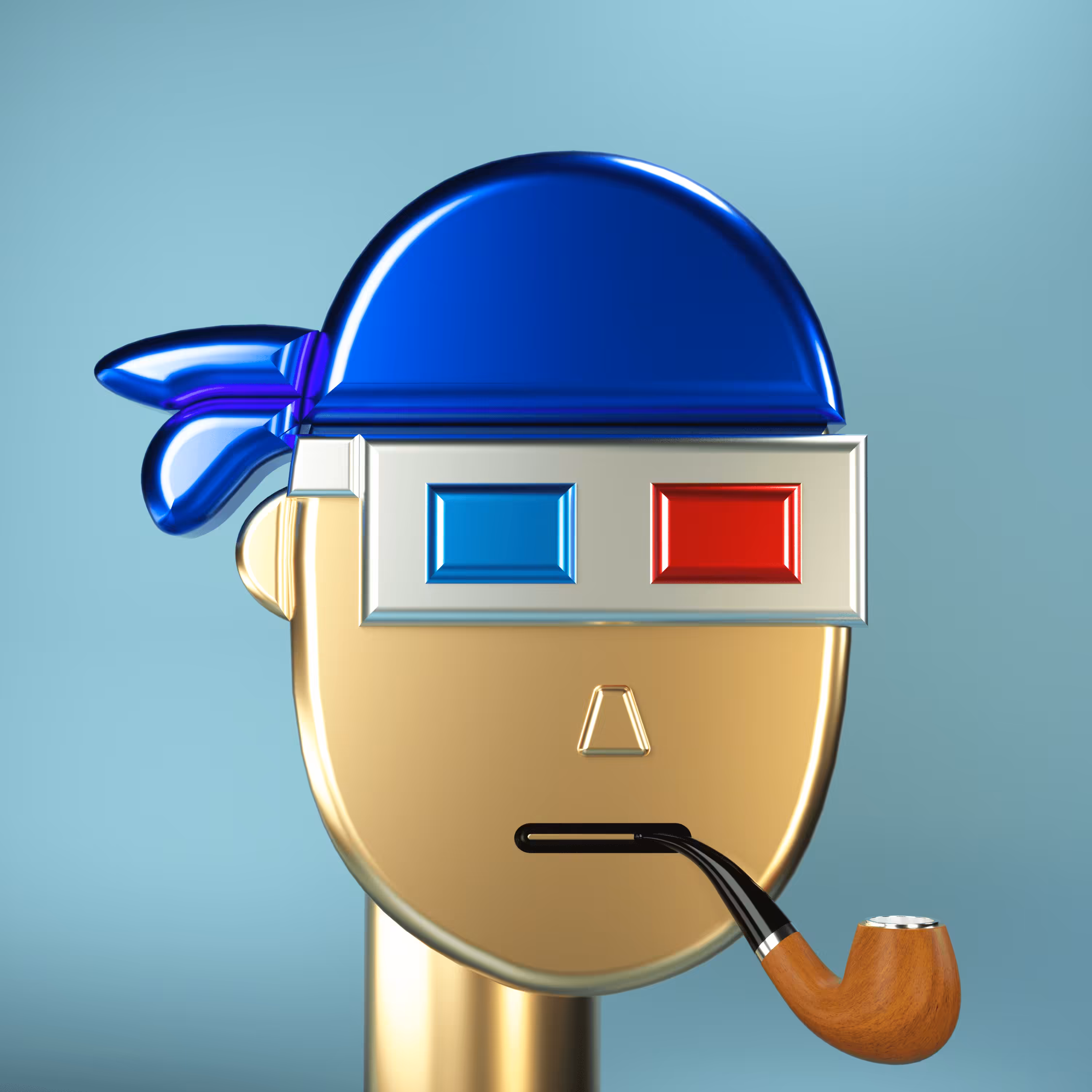 3D Chrome Punk #0316