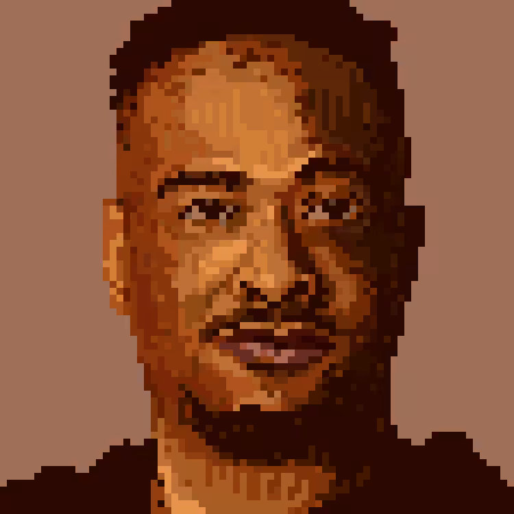 Jarobi white Pixel Art