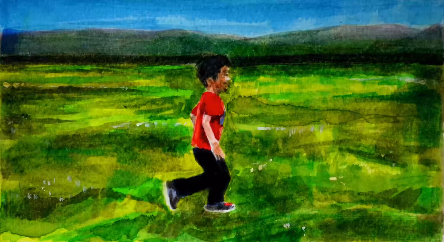 I remember running