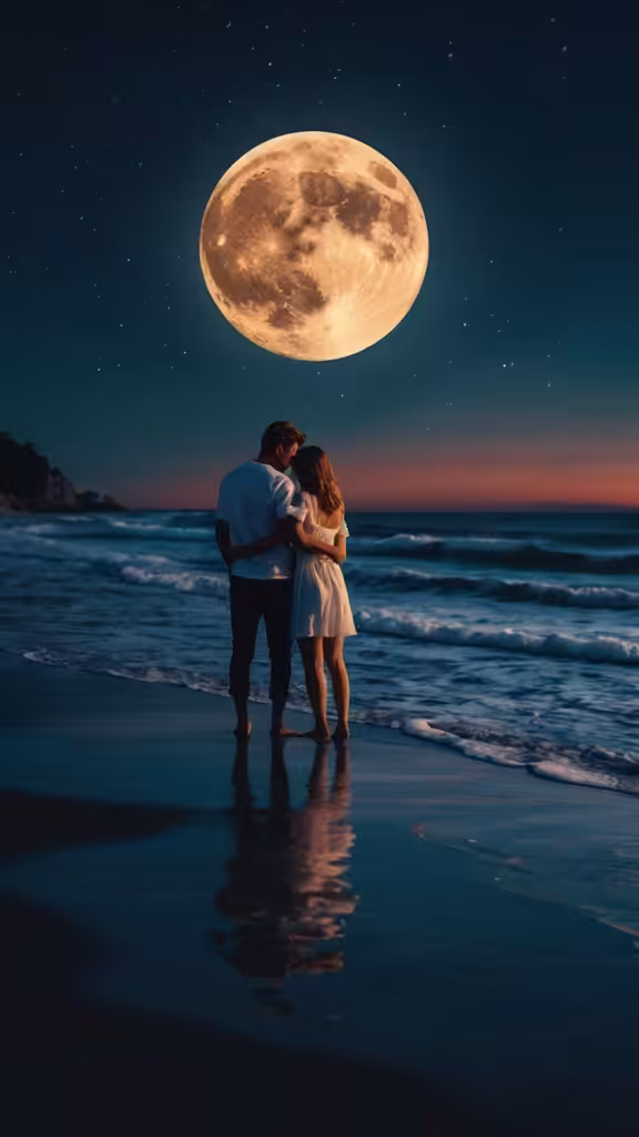 Love in beach 🏖️ 