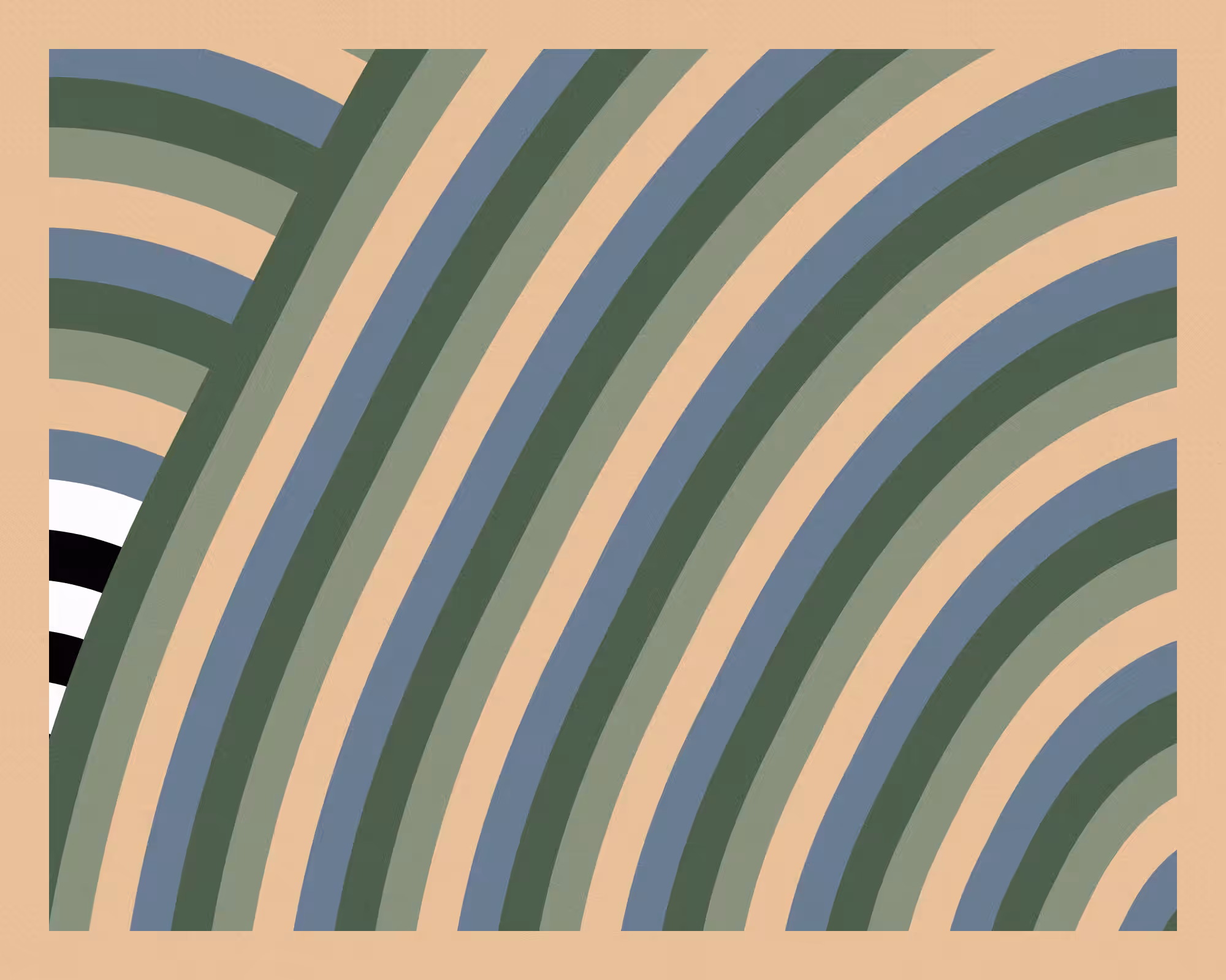 Alternating bands of color #49