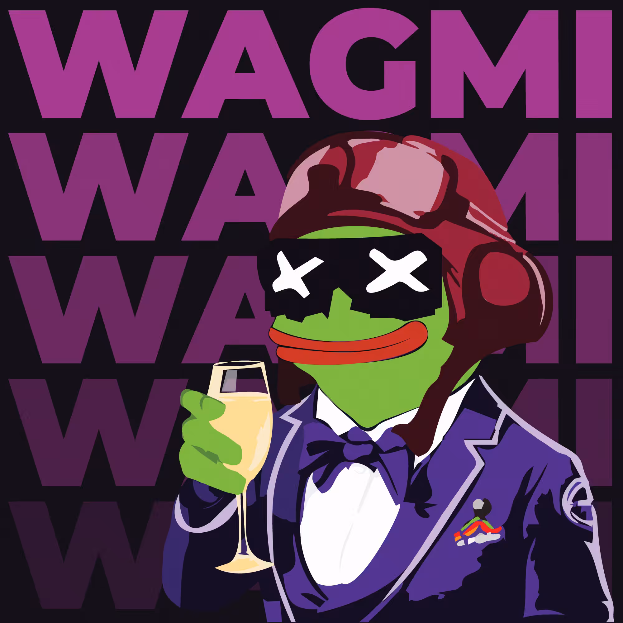 Sgt Pepe WAGMI Party