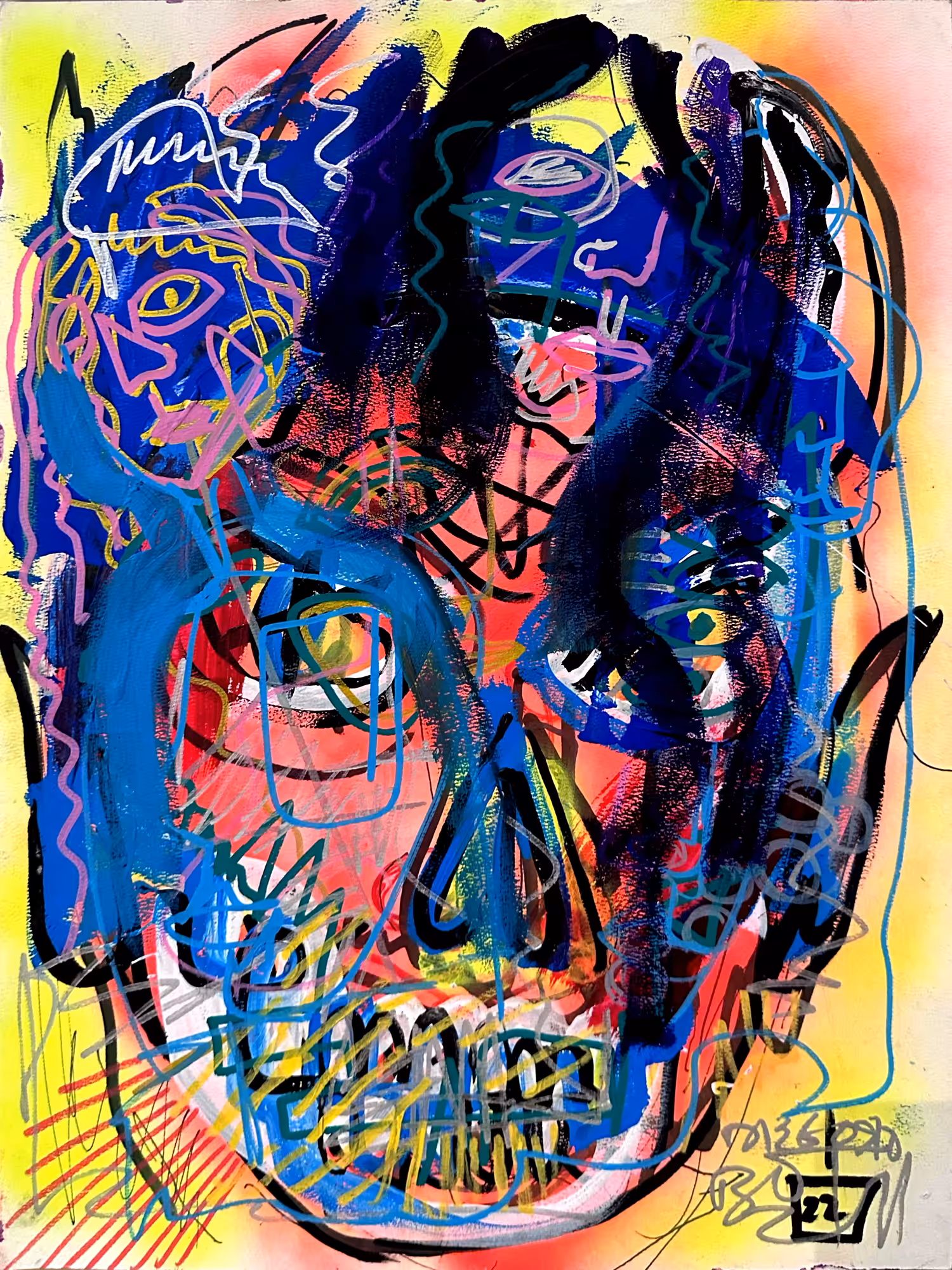 Neon sketch #8