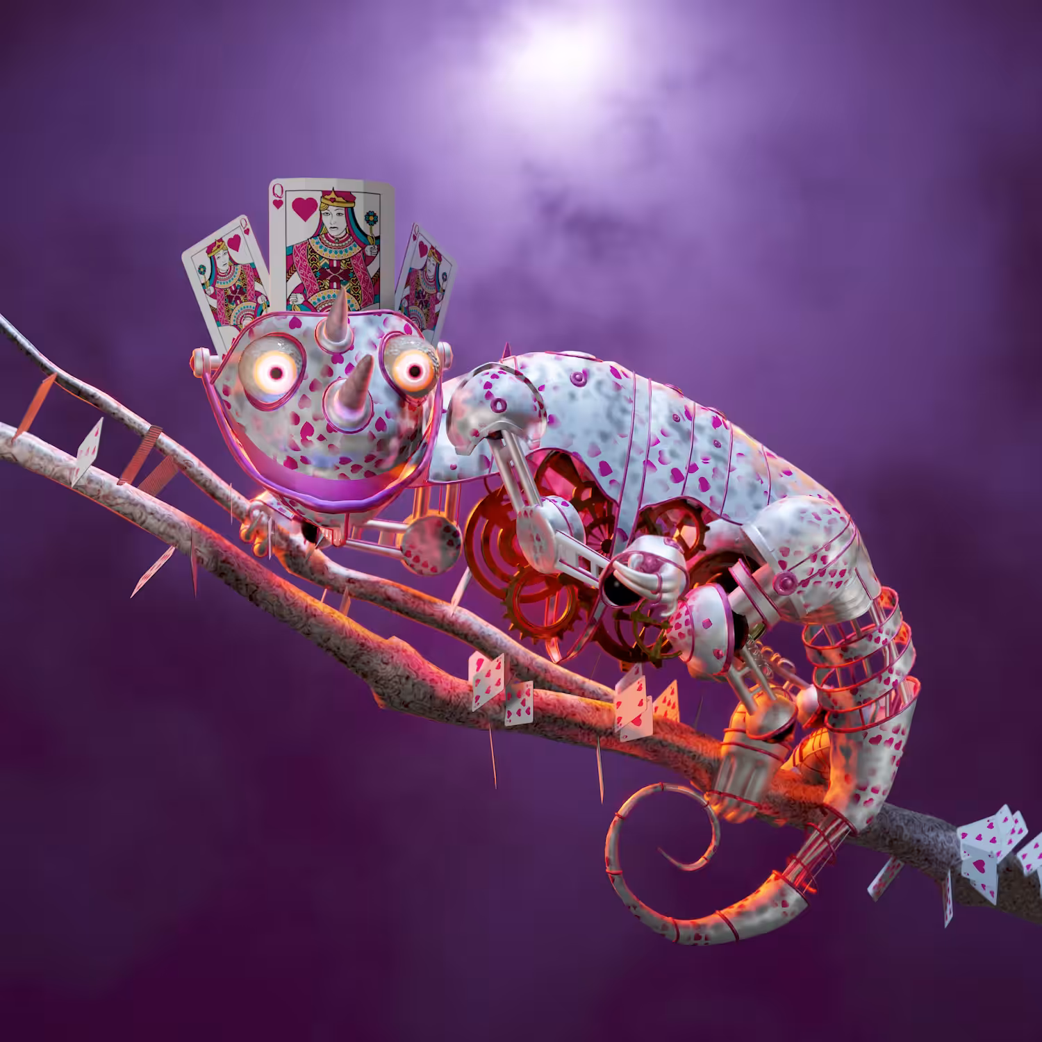 CHAMELEON CYBORG: CHAMELIAN.NO.31 - QUEEN