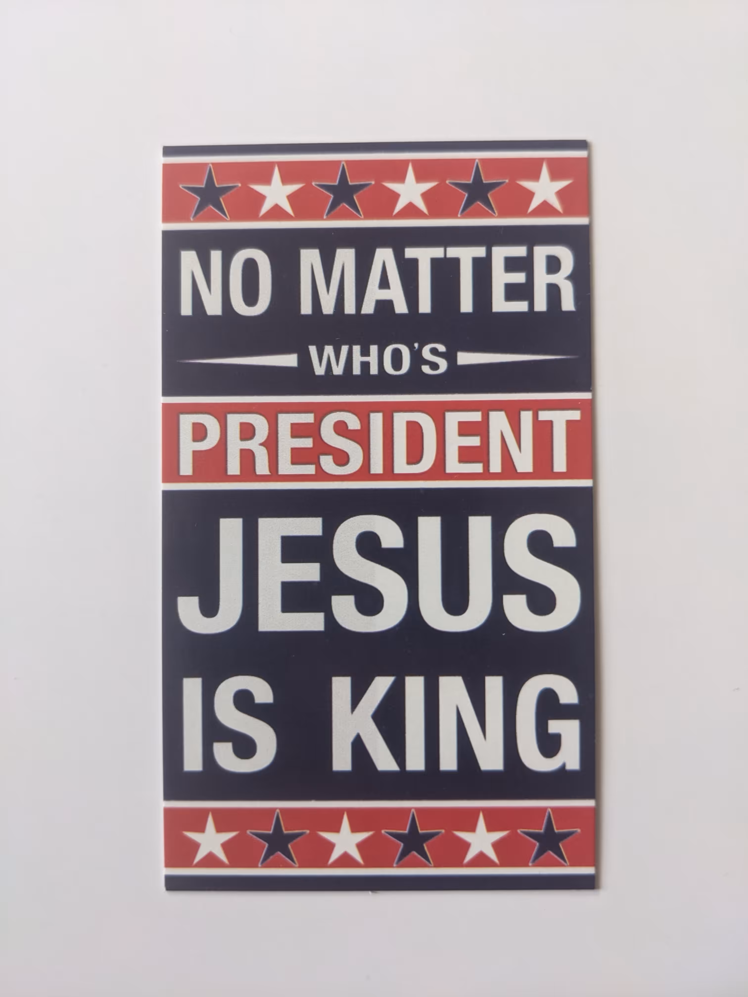 Subway Jesus Pamphlets: JESUS IS KING