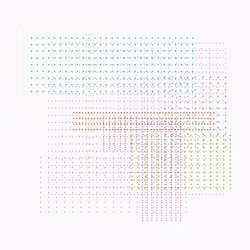 pointillist patchwork #6