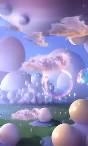 Strange Dreamscapes Bubble land 