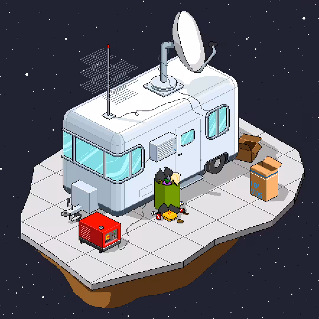 Clod 527: too lazy to go out.