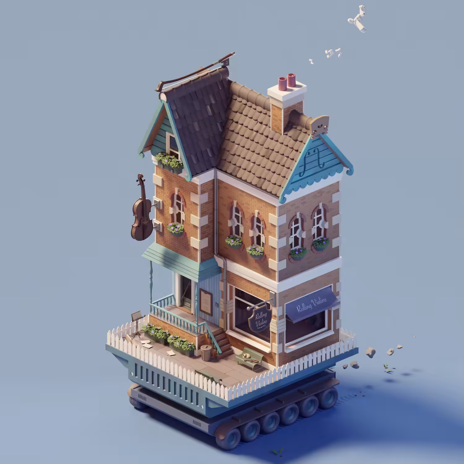 Rolling Houses #01 - Rolling Violins