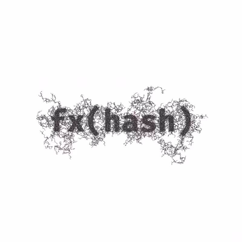 FXHASH Generative Logo #235