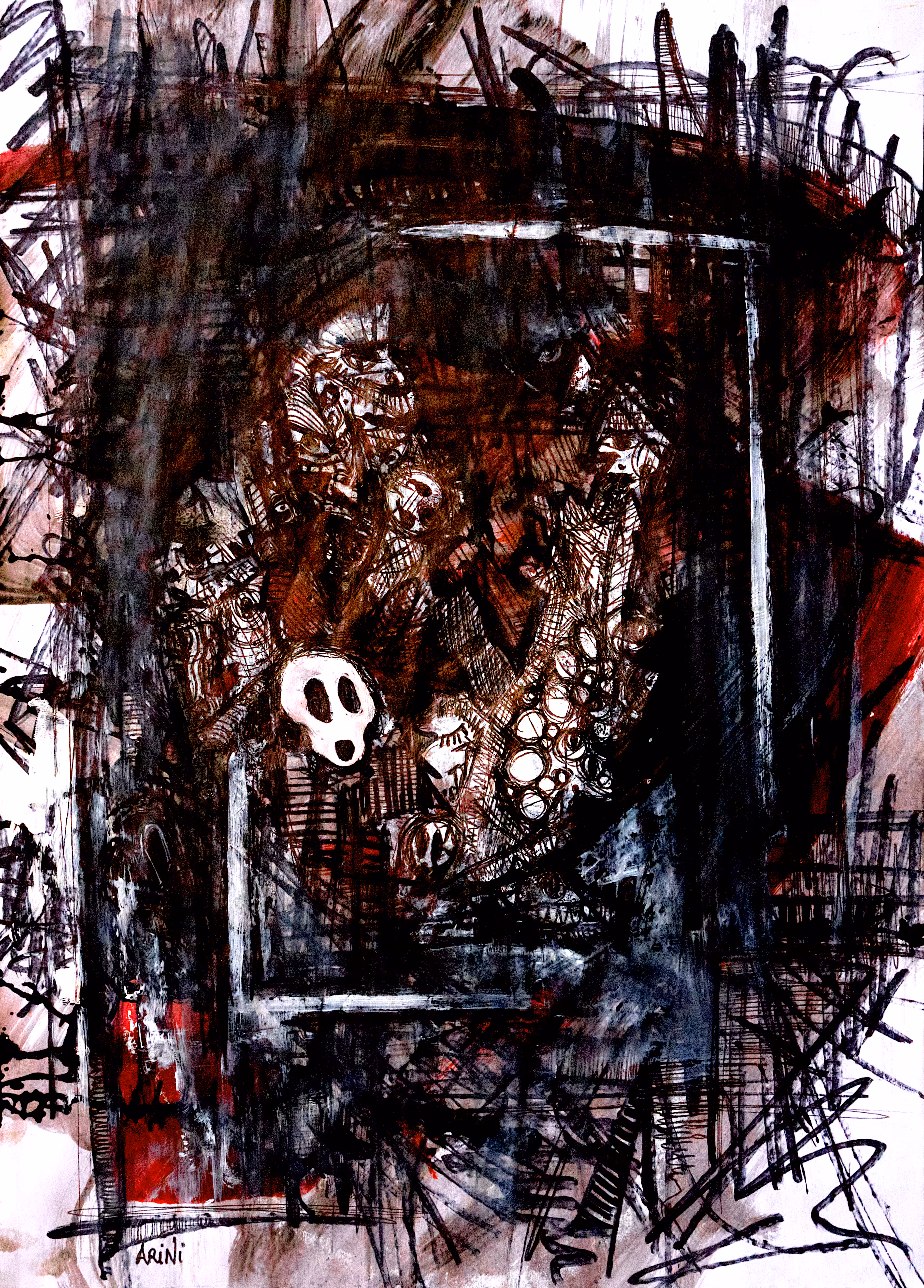 Trapped into the nightmare of reality