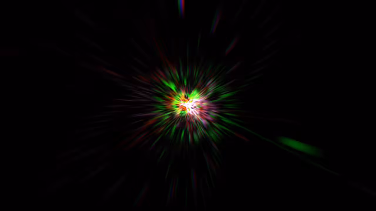 Abstract dance of light 