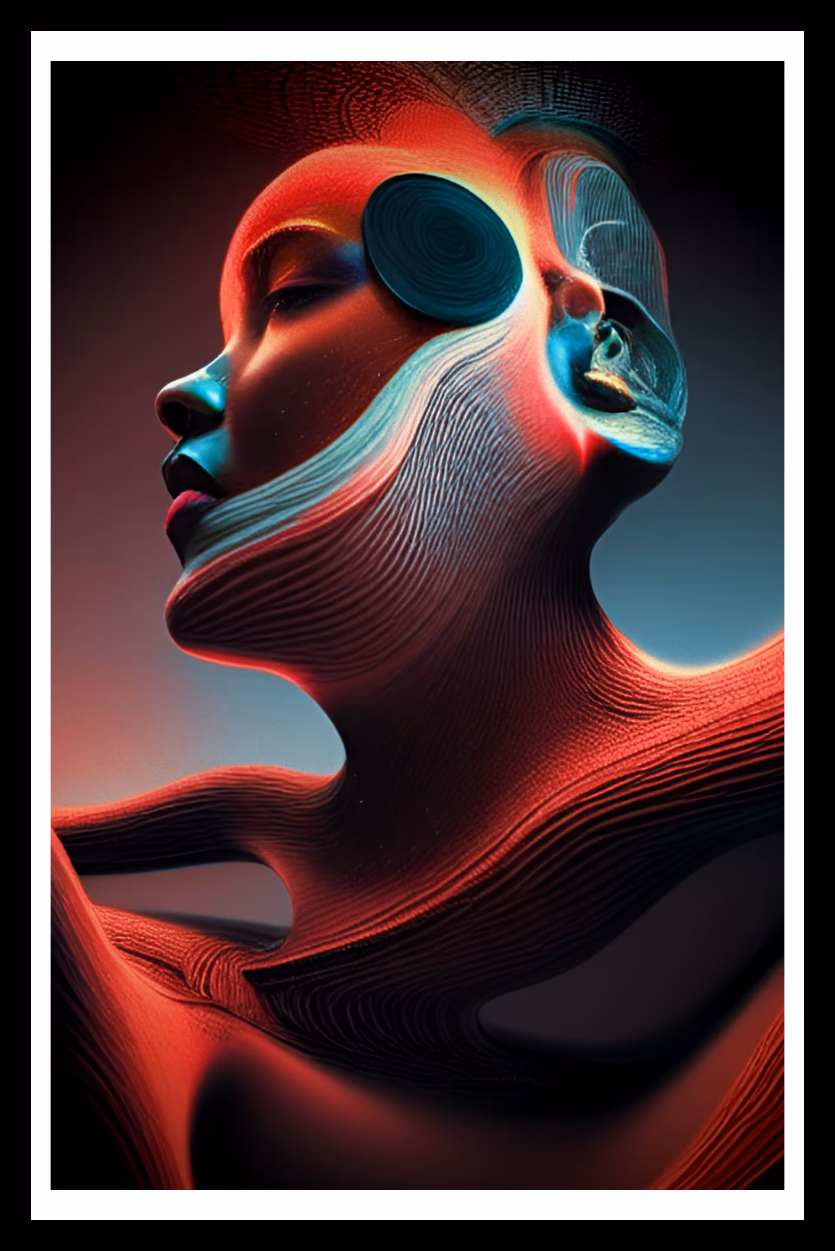 Framed by D1z #0034
