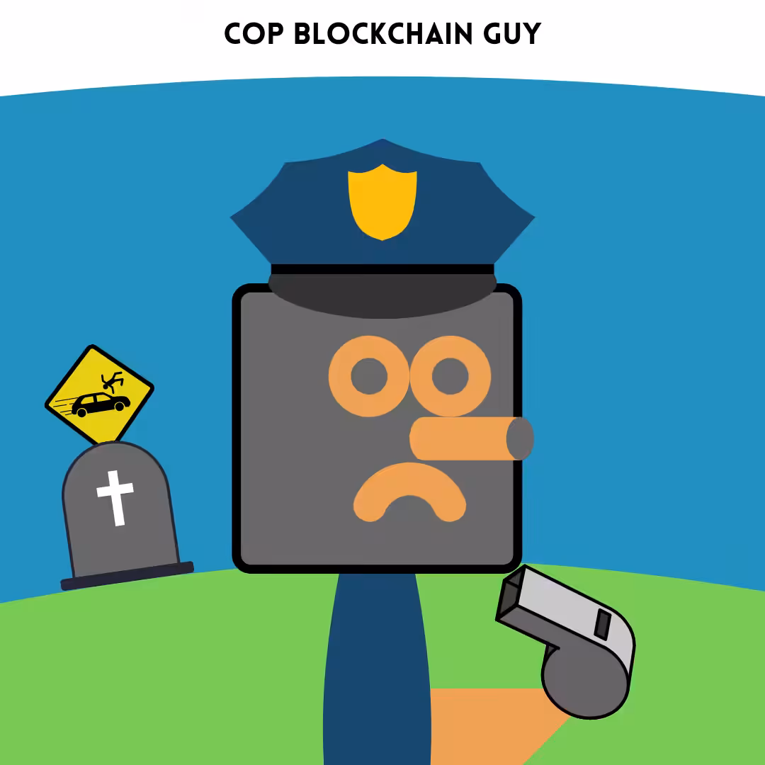 Cop Blockchain Guy