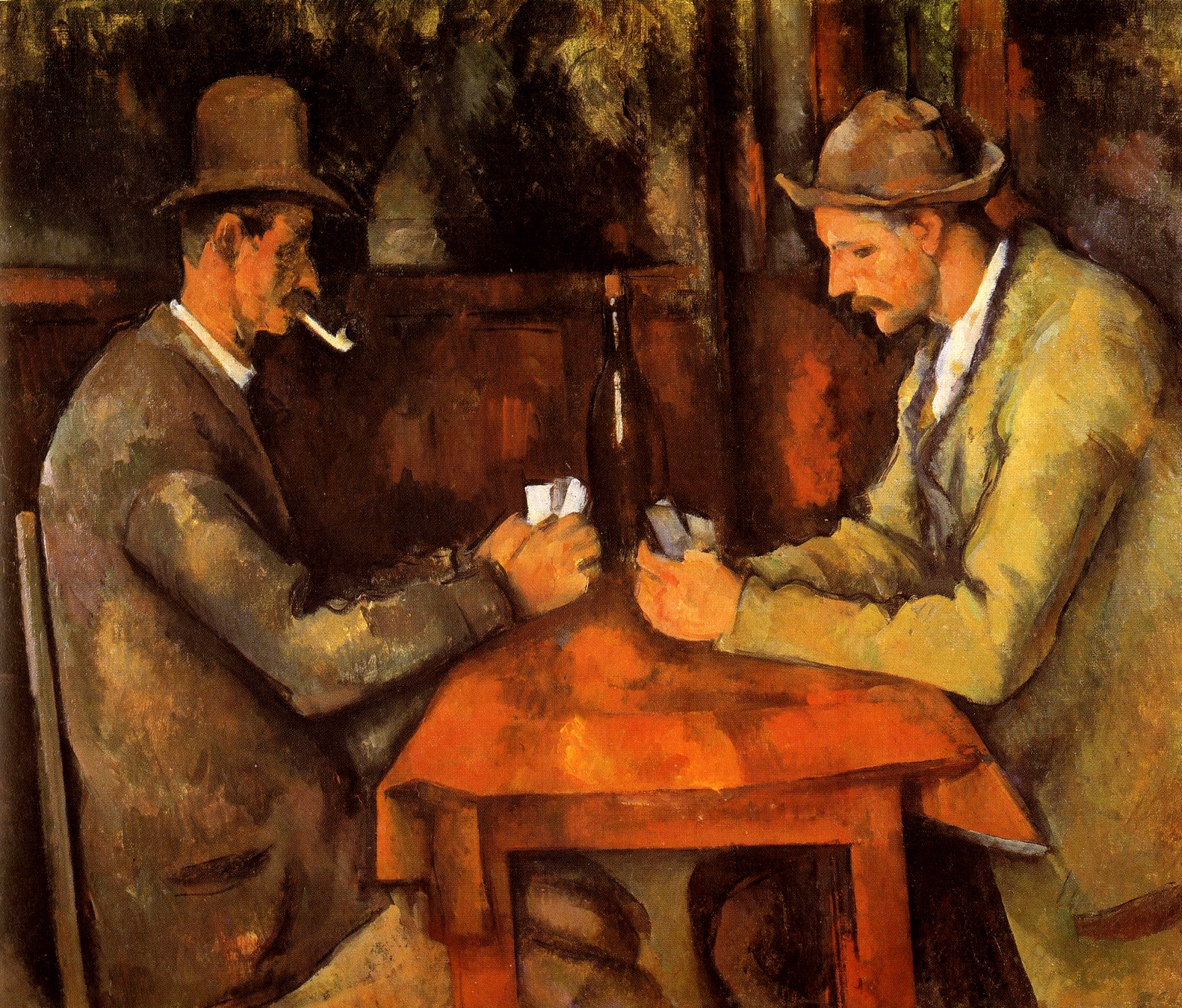 Museum NFT Paul Cezanne Card Players Museum Modern Art .com Limited Edition 100 Copies