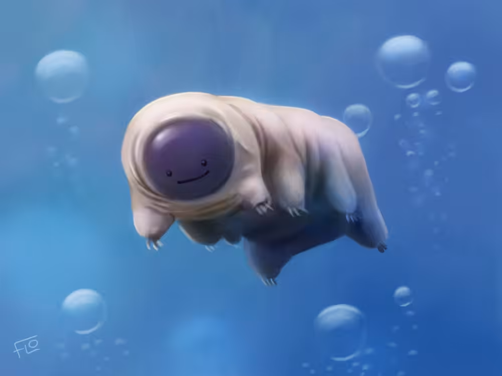 Floating peacefully - Creature #8