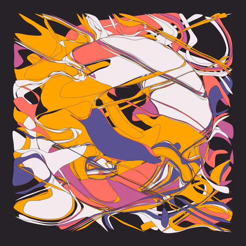 Geometric colorful shapes 3 #116