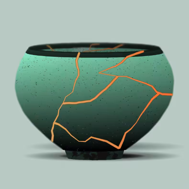 Kintsugi Pottery #43