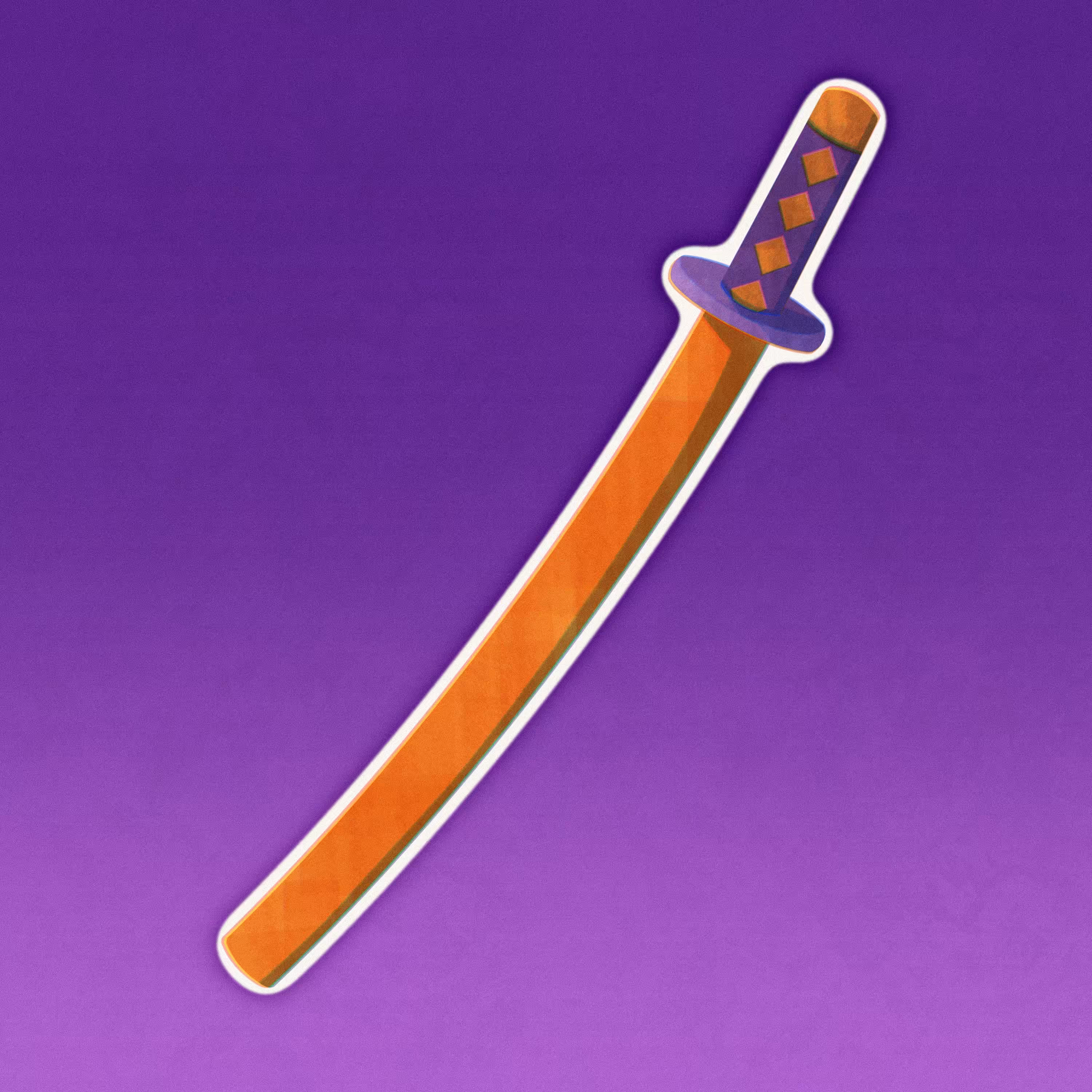 Ponyuuu-fied Reverse-Blade Sword