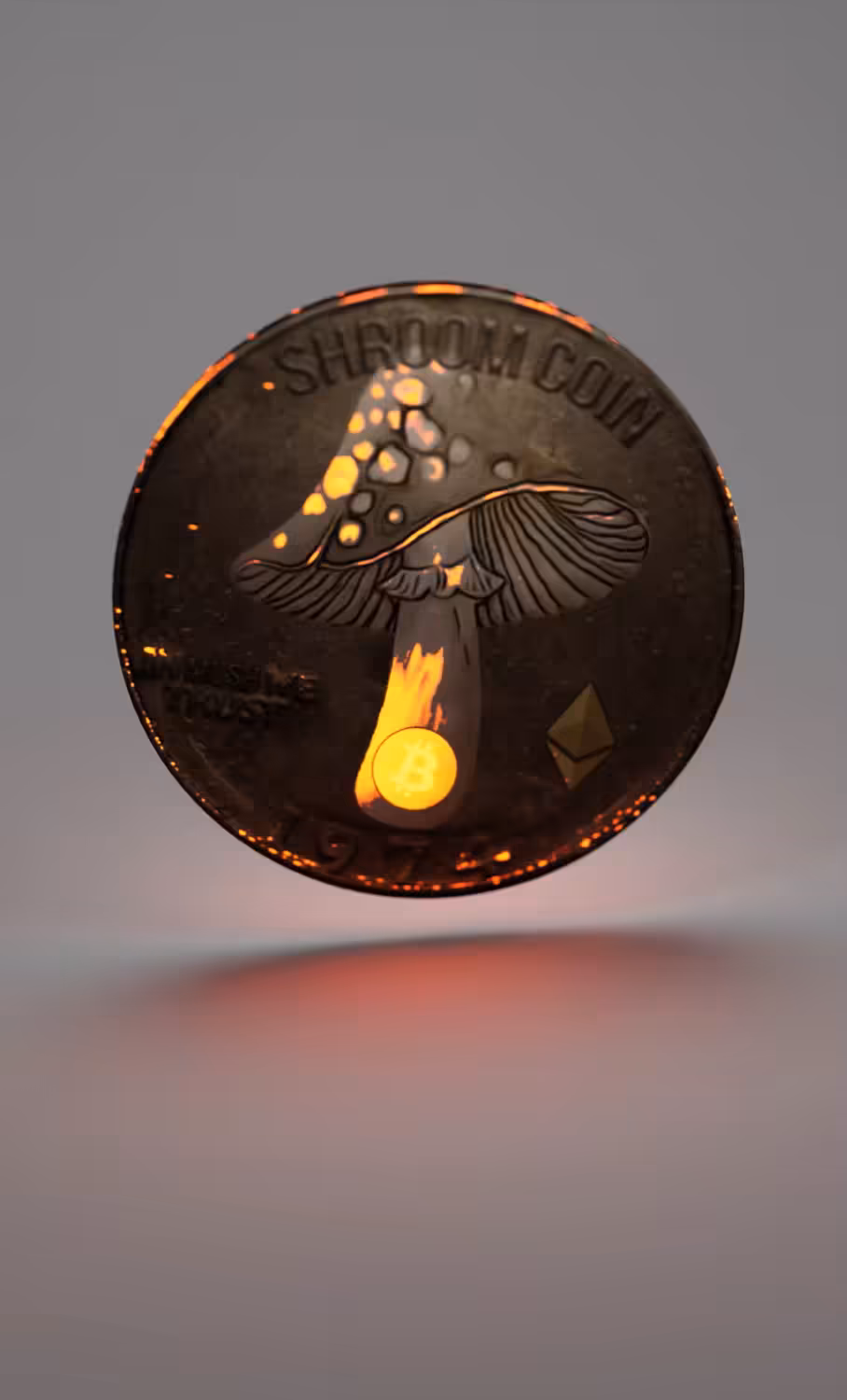 3D VISUALS AND CUSTOM BEATS! Shroom Coin #001