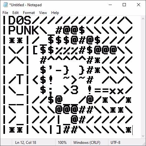 Notepad Punk
