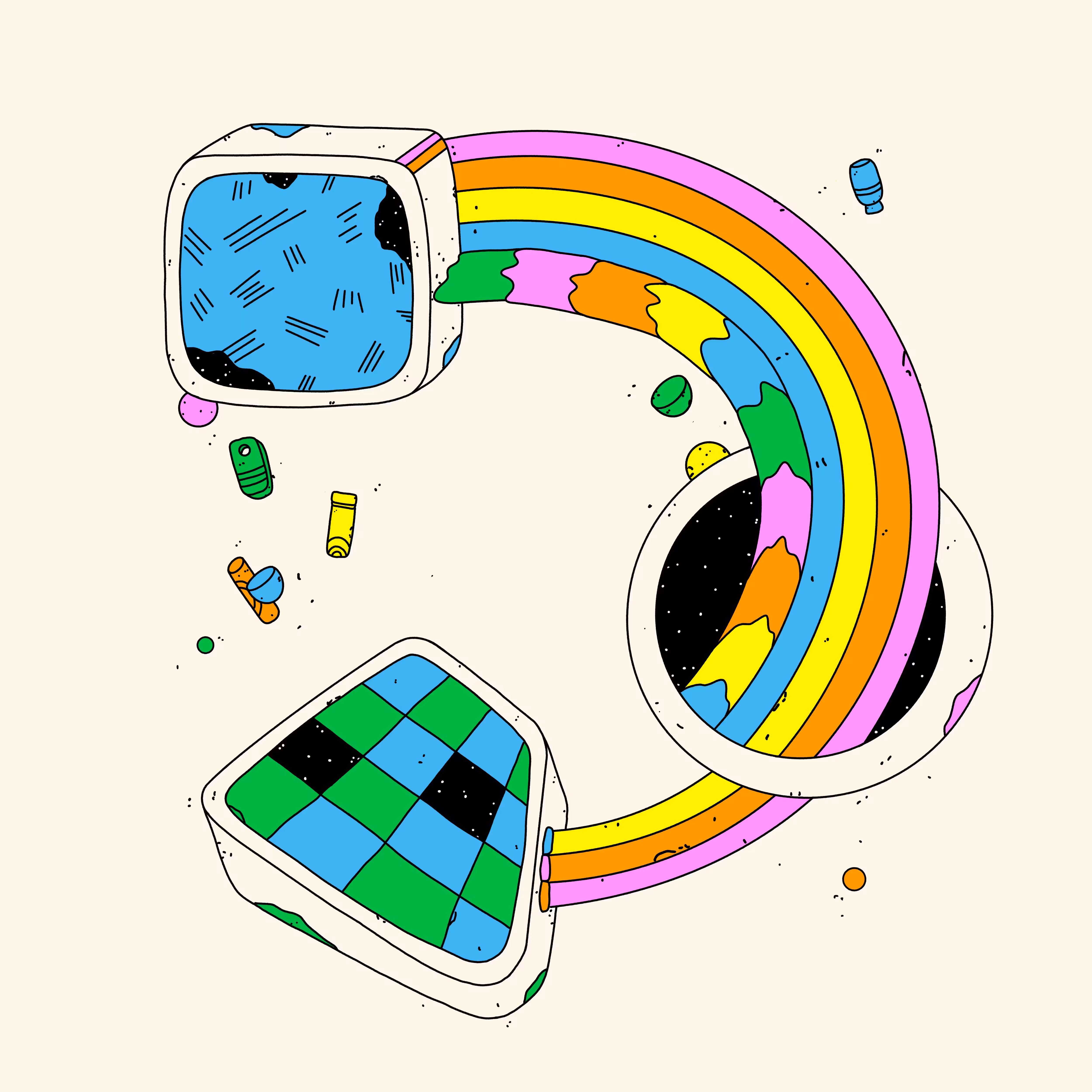 📺🌈☎️