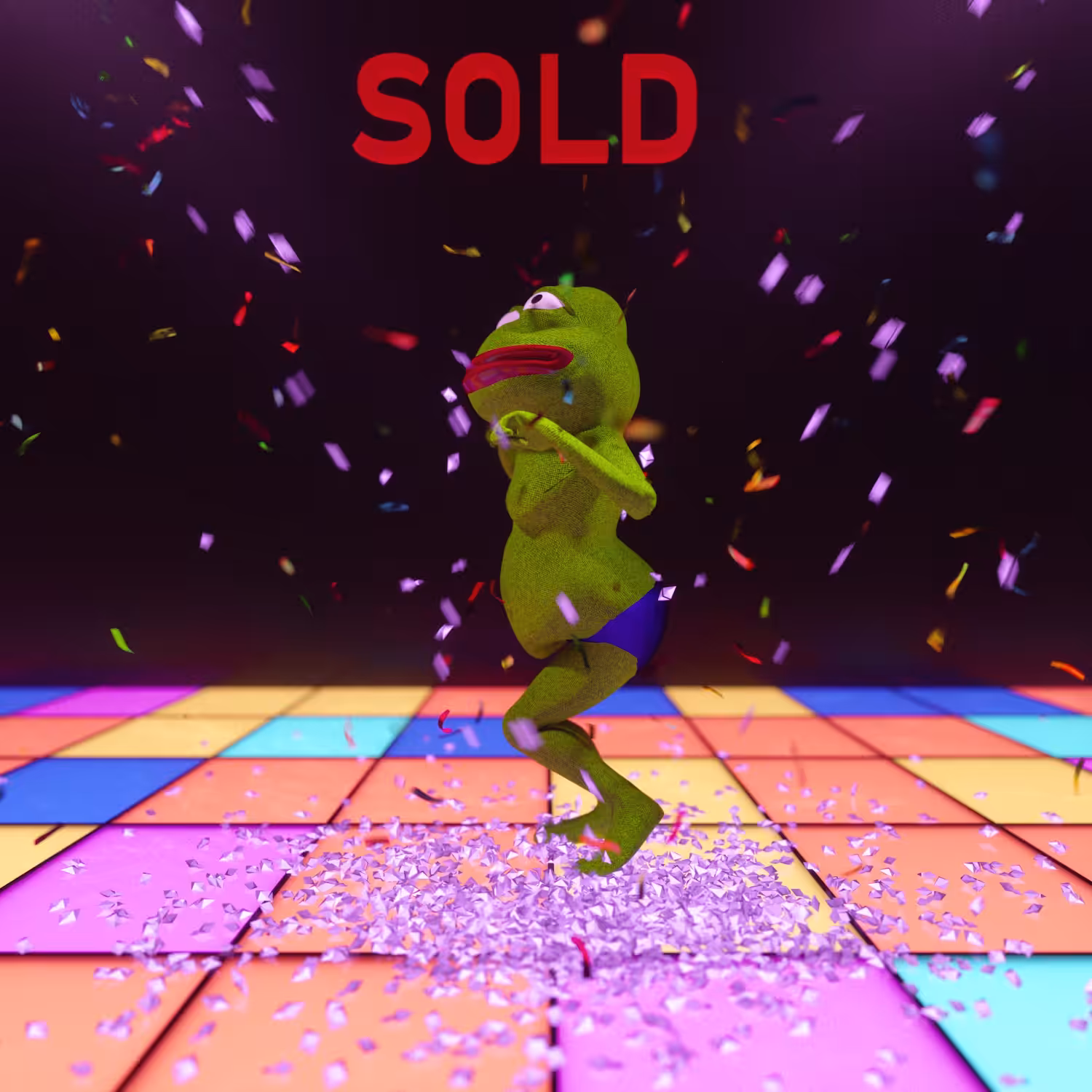 PEPE sold his first NFT for 15 $eth !!!!
