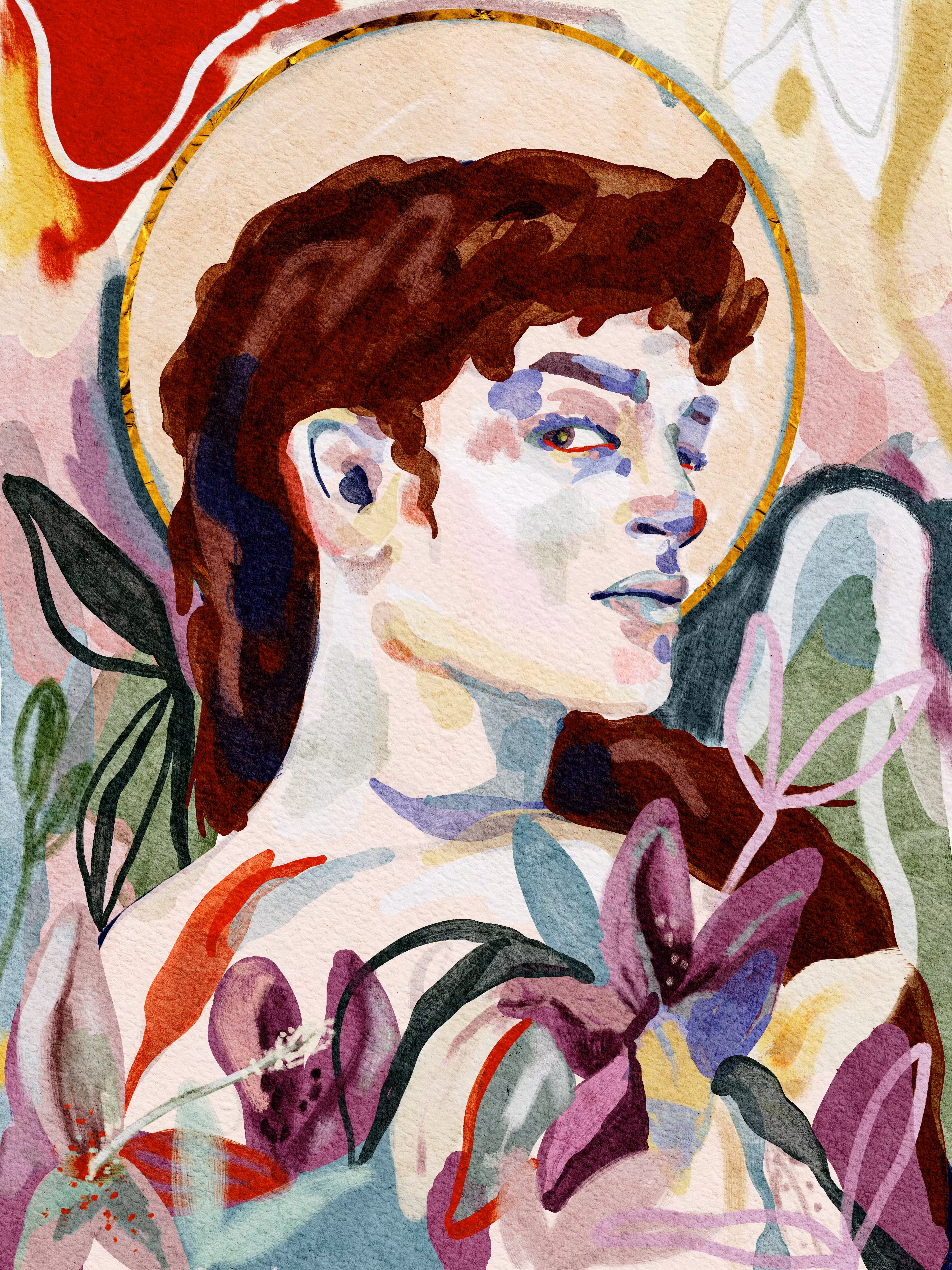 Patron Saint of French Linen Sheets 