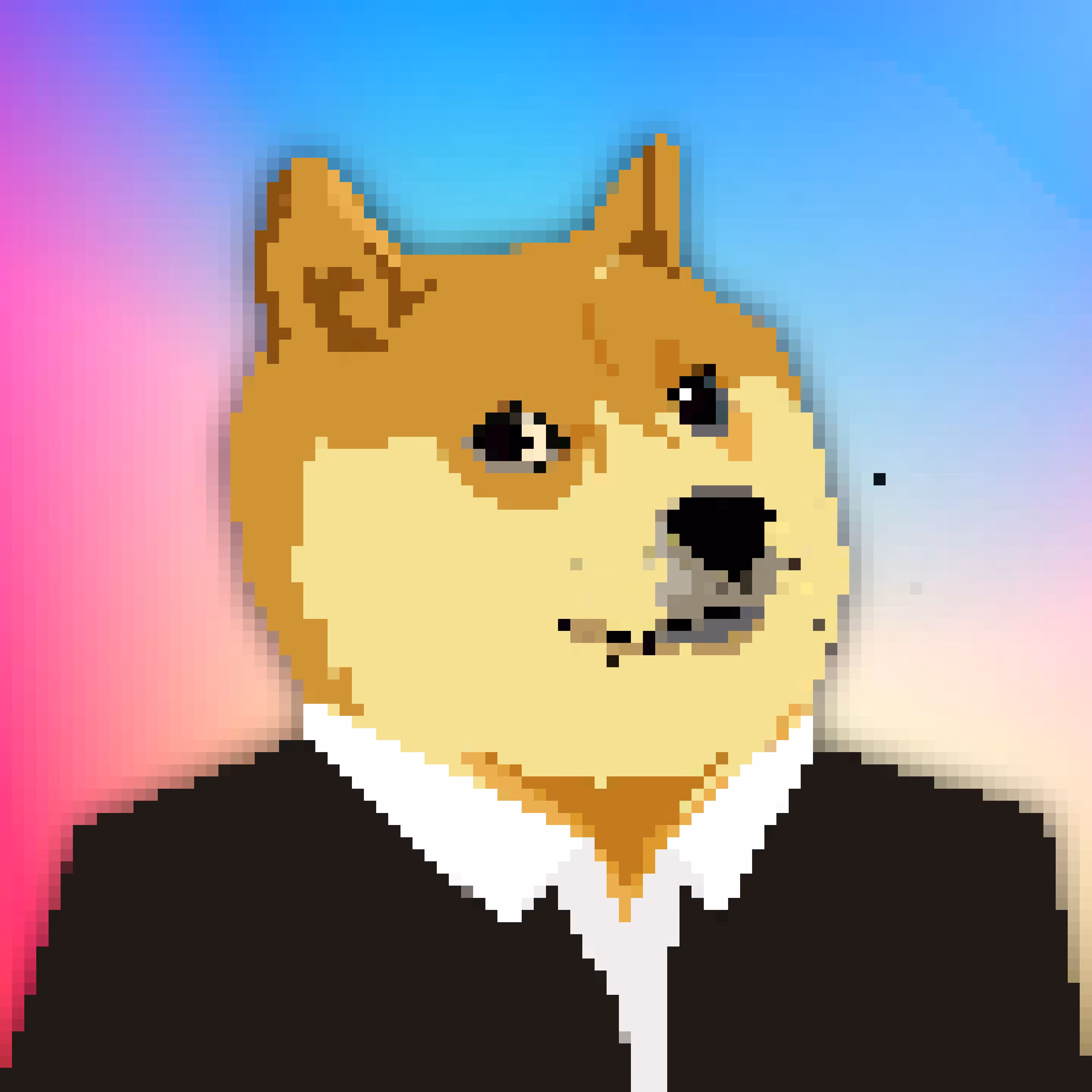 Doge-NFT #17 - Mr.Doge - Pixel Art