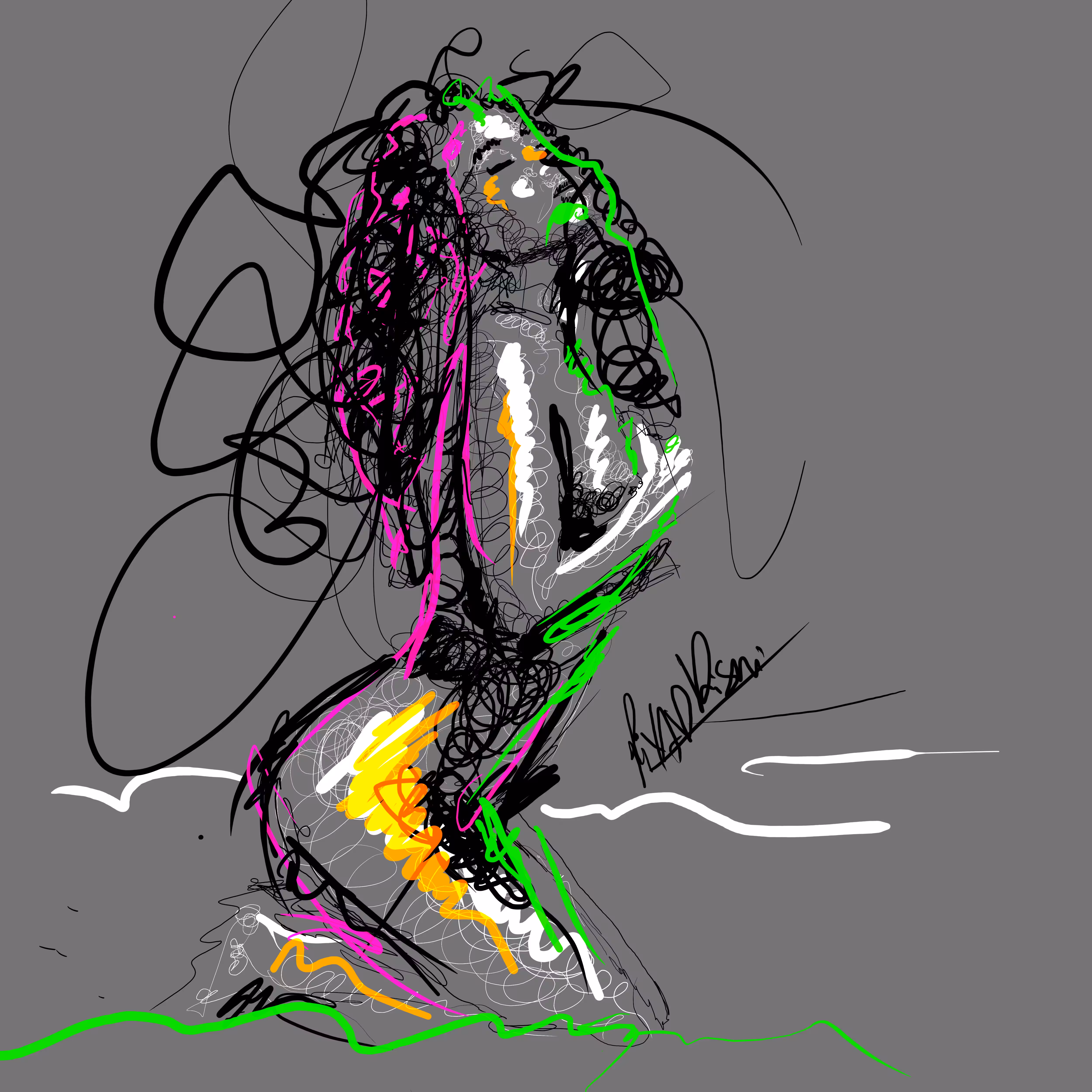 Nude & color lines