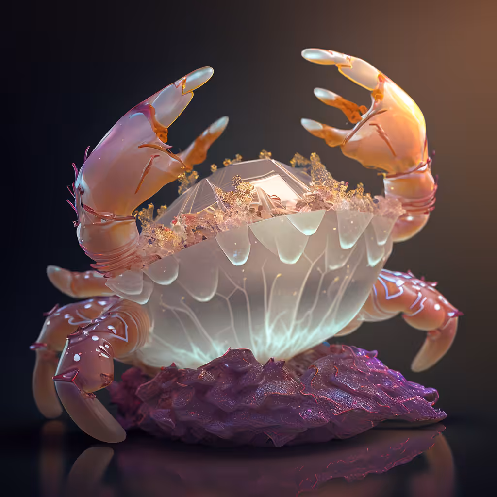 Glowing Crystal Insects #2
