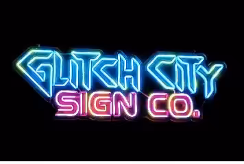 Glitch City Sign Co. Logo