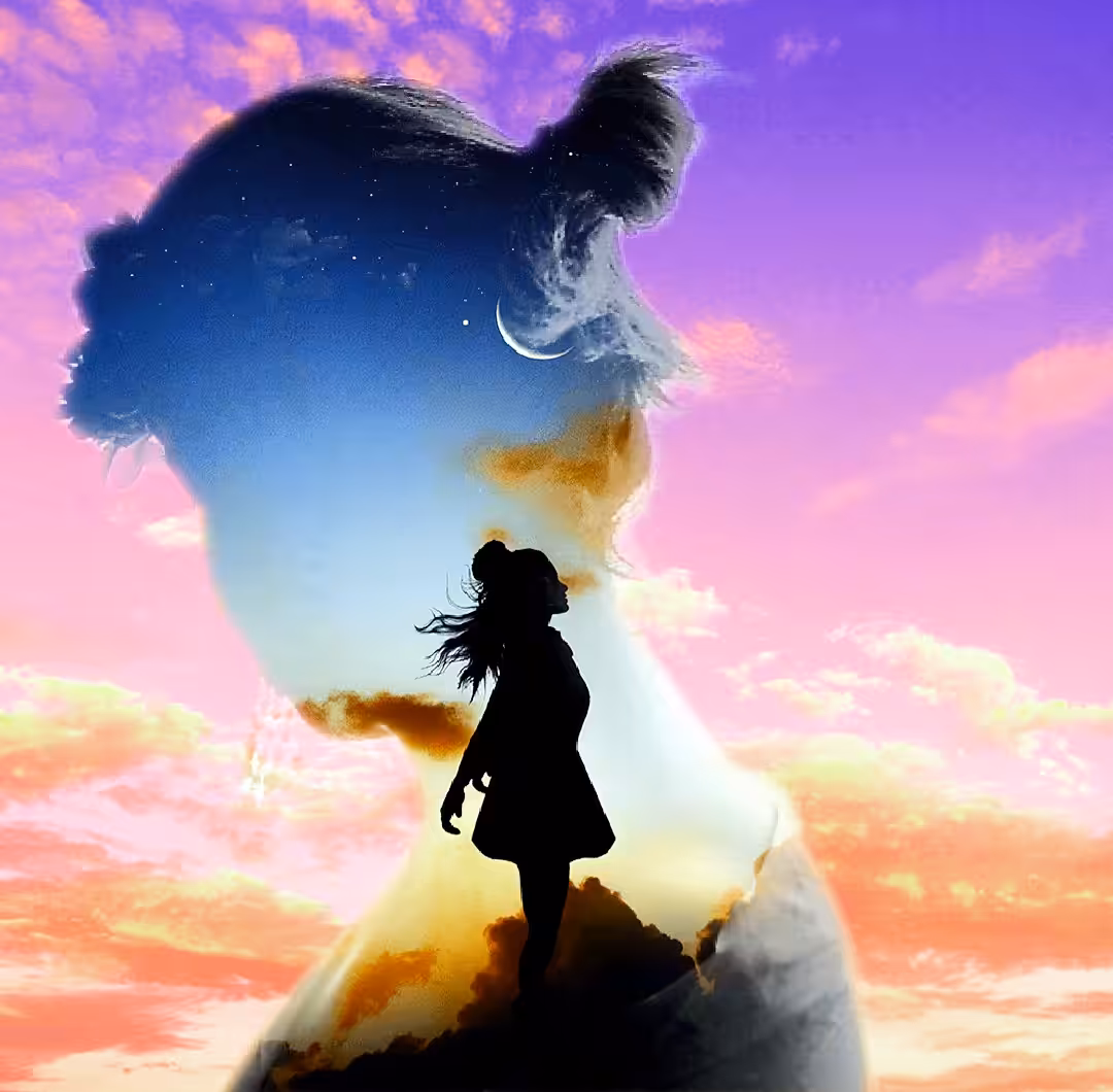 A child within a woman
