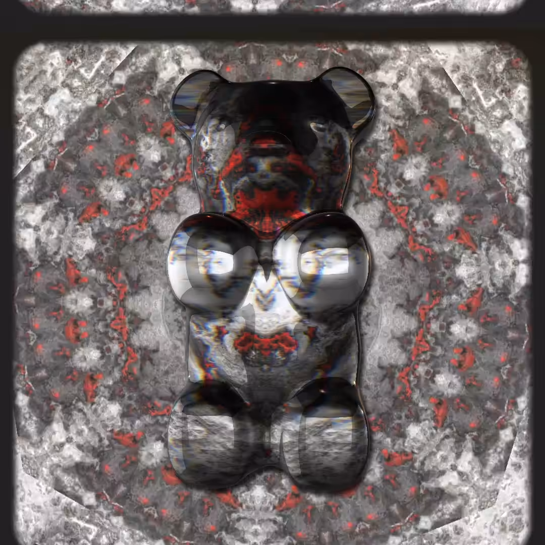 Rorschach Trip Gummy Bear #030